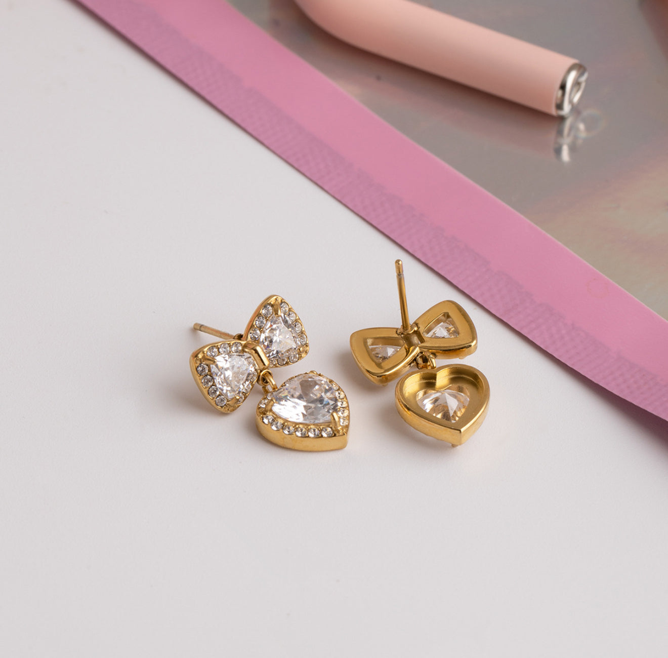 Twinkle Bow Earrings