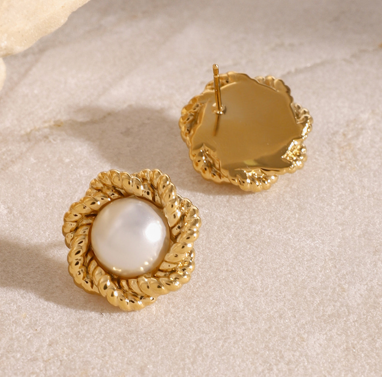 Classic Pearl Studs