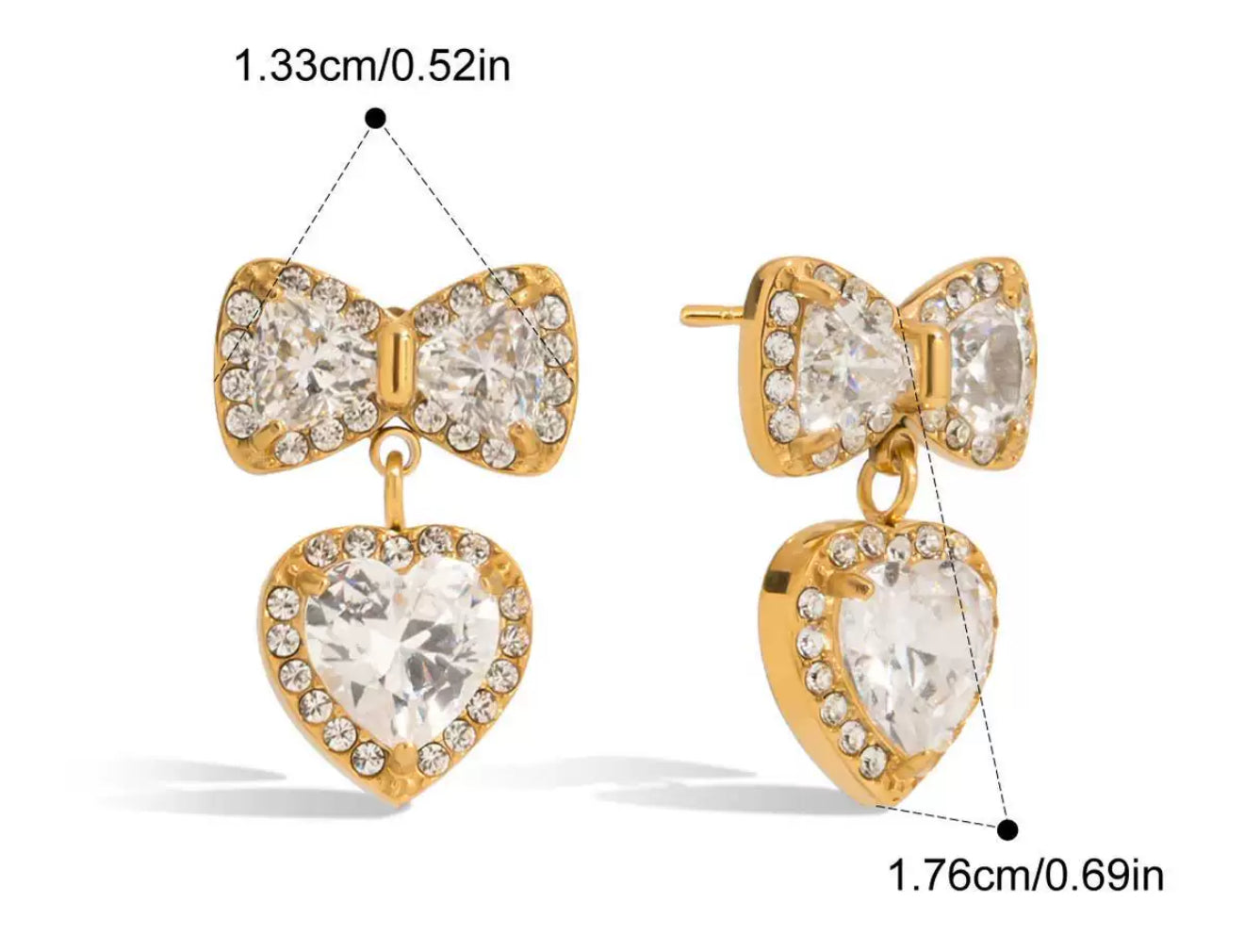 Twinkle Bow Earrings