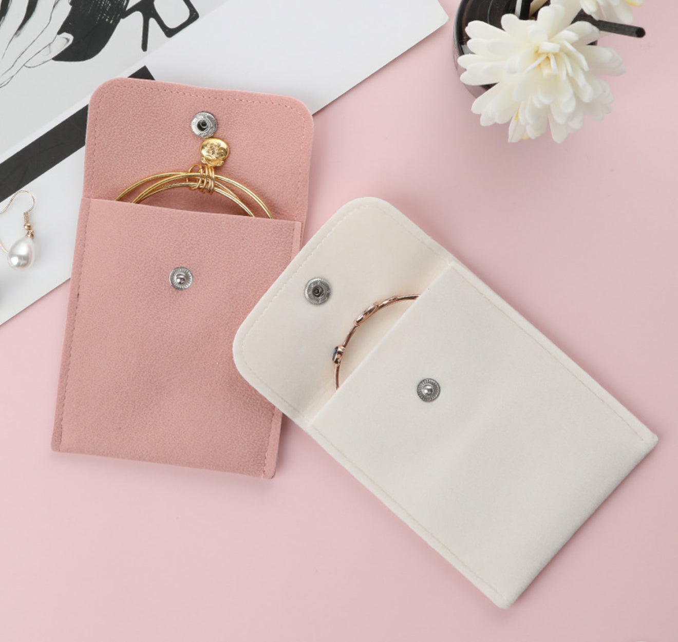 Velvet Jewellery Pouch