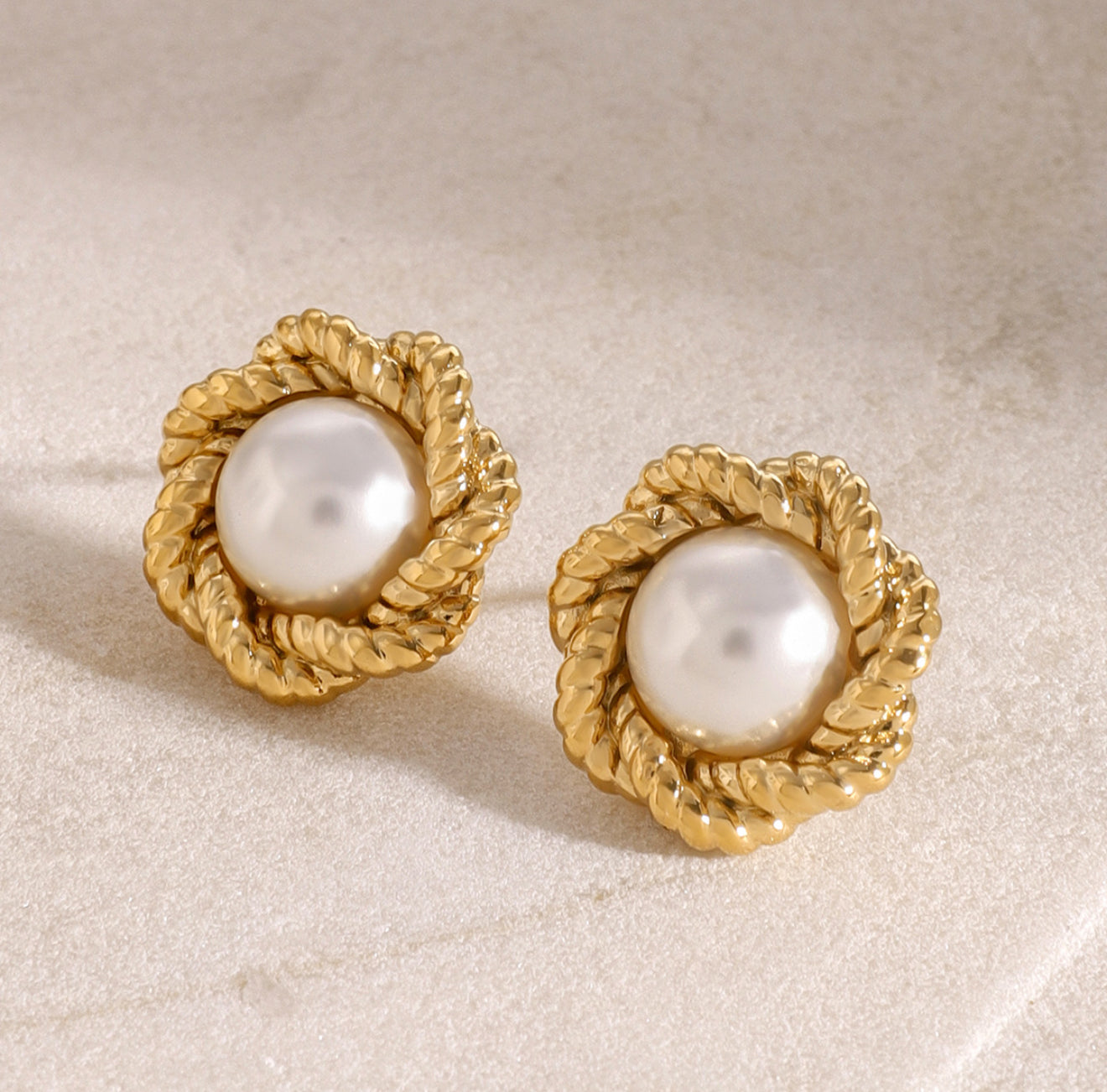 Classic Pearl Studs