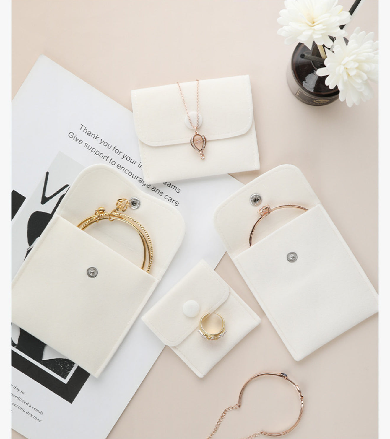 Velvet Jewellery Pouch