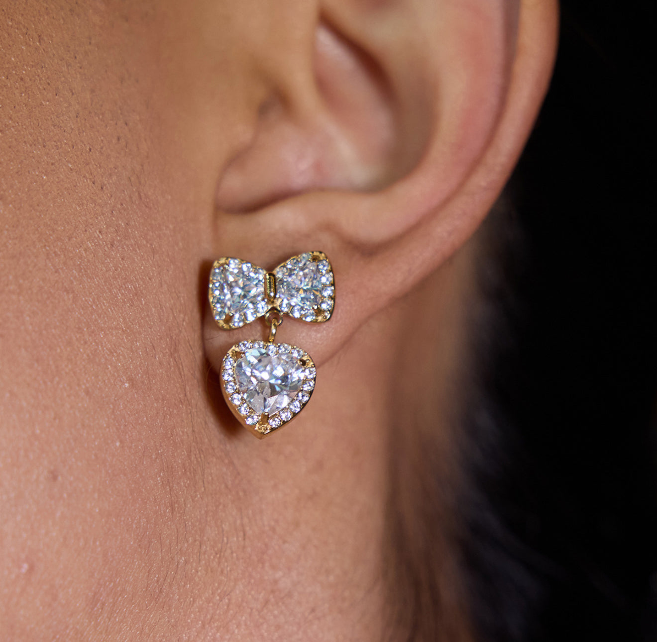 Twinkle Bow Earrings