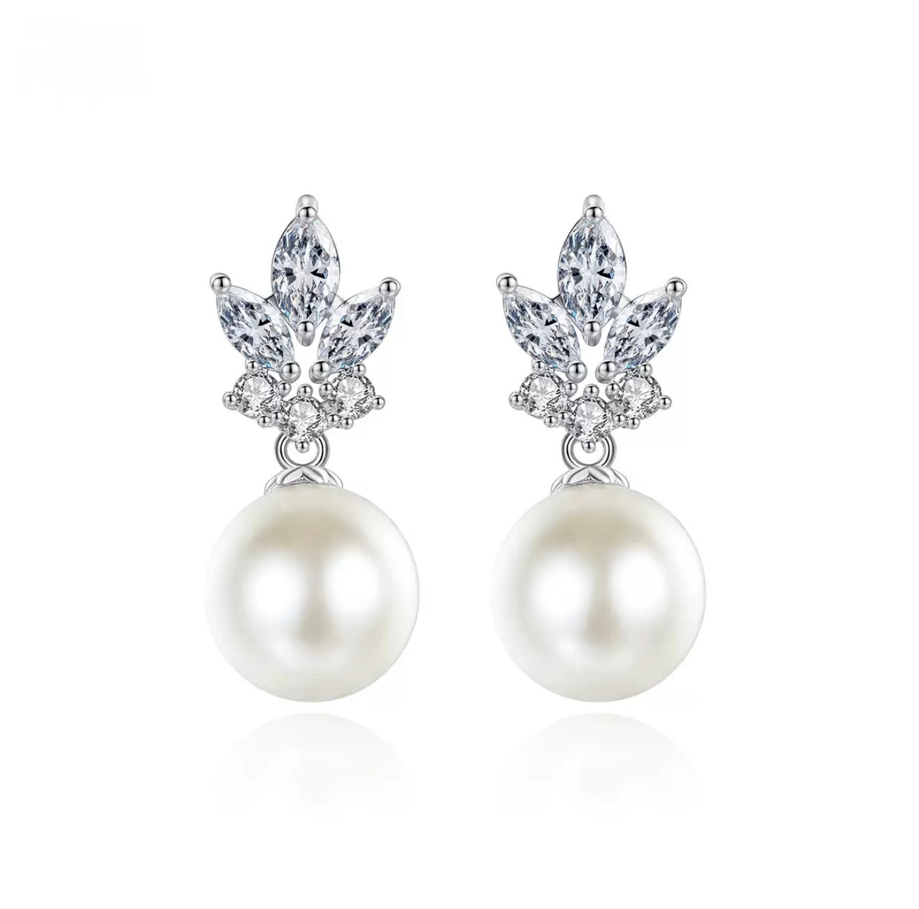 Moonlit Pearl Earrings