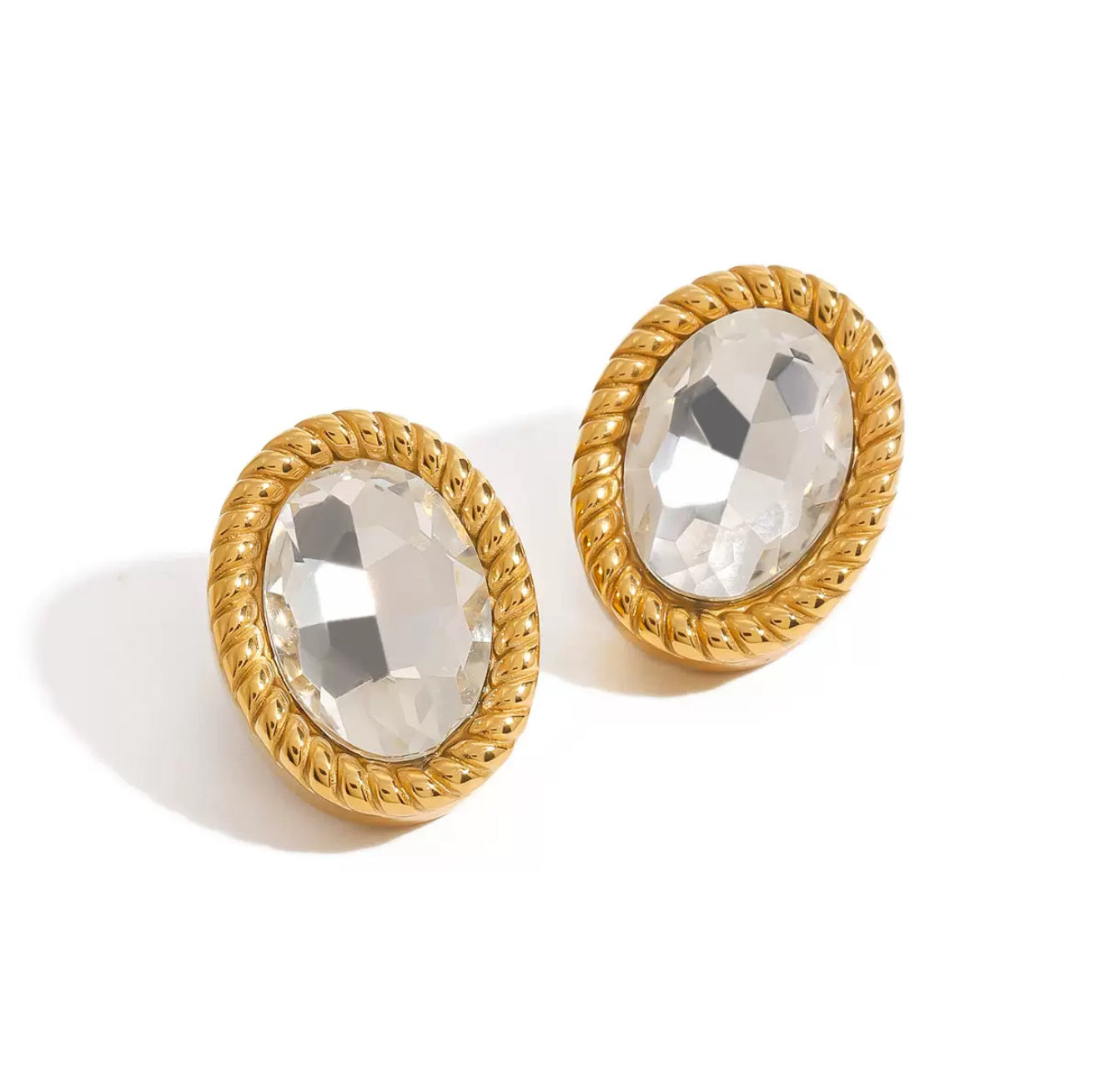 Vintage Crystal Studs